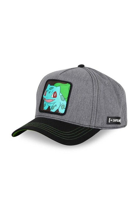 Кепка Capslab x Pokemon колір чорний з аплікацією CL/PKM5/1/CT/BUL
