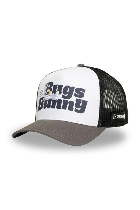 Kšiltovka Capslab x Looney Tunes bílá barva, s potiskem, CL/LOO11/1/CT/WHA