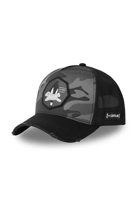Capslab baseball sapka x Looney Tunes fekete, mintás, CL/LOO11/1/PCT/DAF