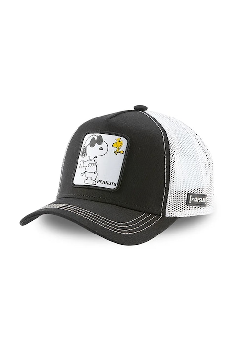 Кепка Capslab x Peanuts колір чорний з аплікацією CL/PEA/1/NAW1