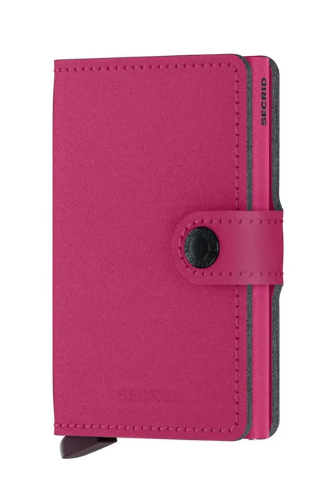 Peňaženka Secrid Myp.Fuchsia-Fuchsia, dámsky, ružová farba