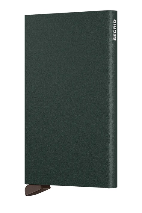 Secrid portfel Powder Black kolor zielony