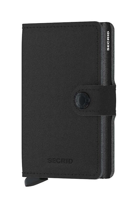 Secrid portfel Miniwallet Yard powder Black kolor czarny