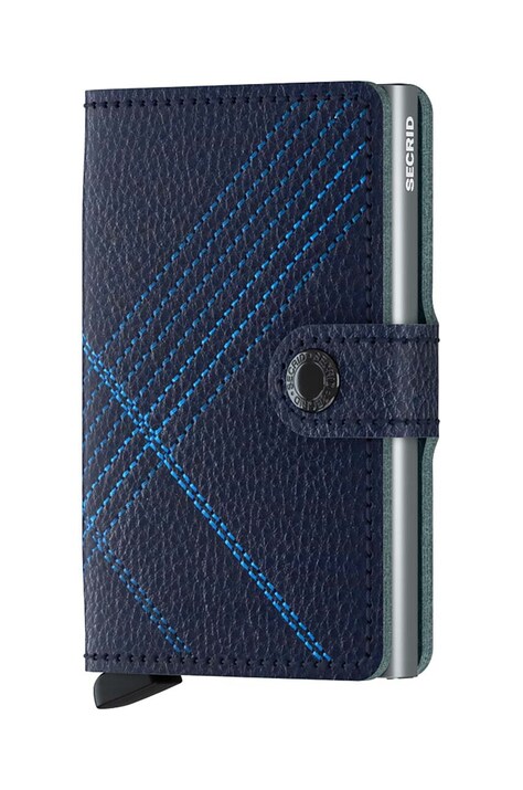 Secrid portofel culoarea albastru marin, MSt-Linea Navy