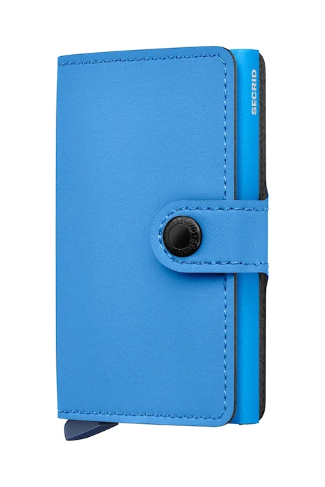 Кожен портфейл Secrid в синьо MYp-Ultra Blue
