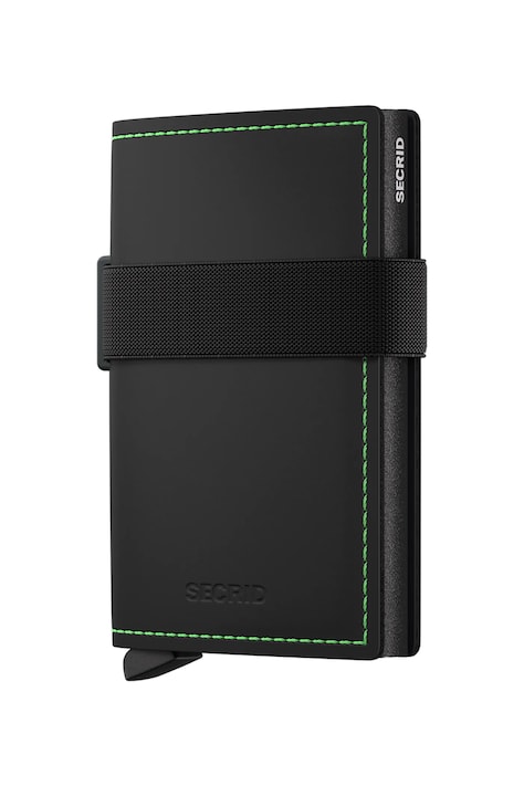 Secrid portfel RFID skórzany MATTE czarny