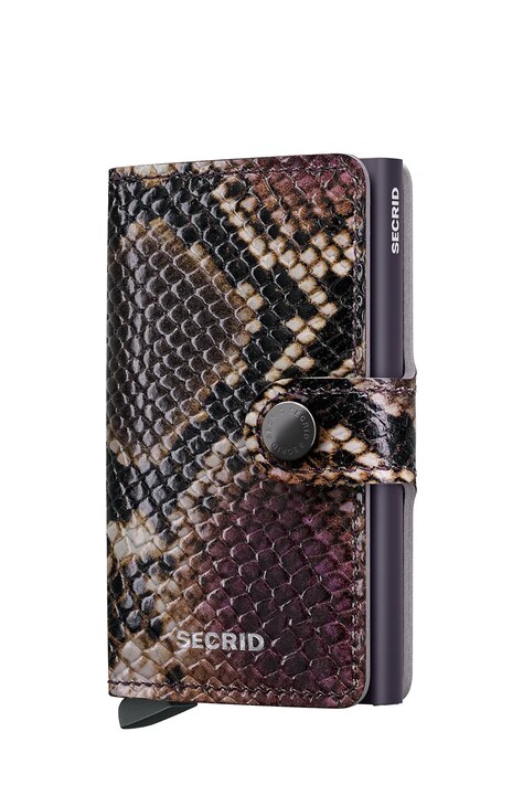 Secrid RFID peňaženka kožená SERPENT hnedá