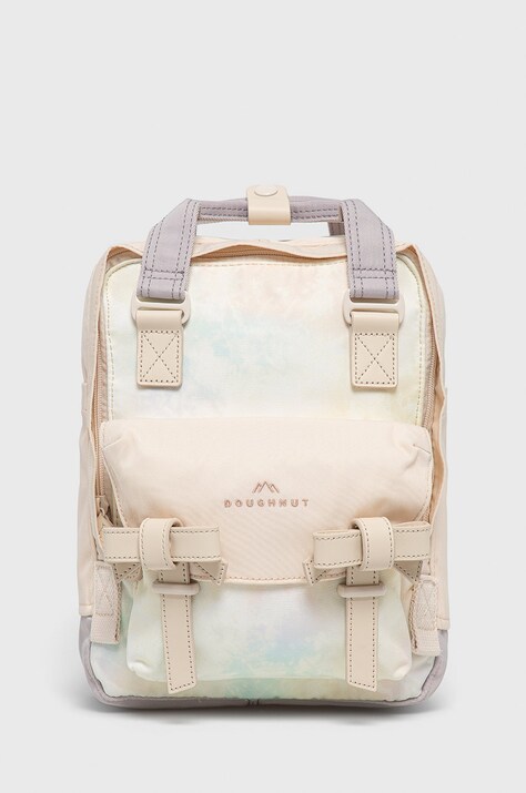 Doughnut Plecak Macaroon Mini Ribbon x Unicorn Dream damski kolor kremowy mały wzorzysty D124RU-000190