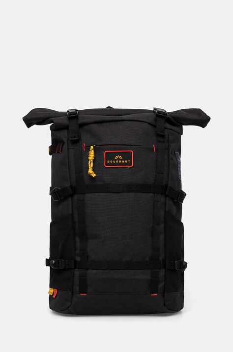 Doughnut Plecak Paratrooper Happy Camper 26L męski kolor czarny duży gładki D374HA-0003