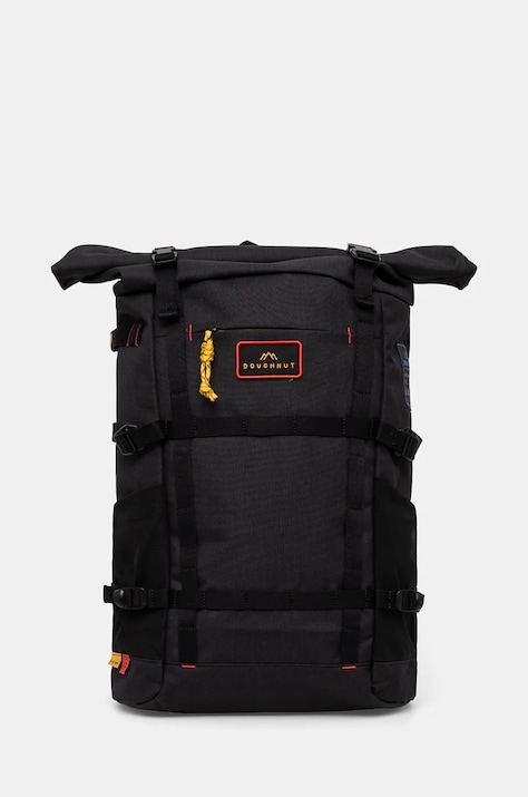 Doughnut Plecak Paratrooper Happy Camper 26L męski kolor czarny duży gładki D374HA-0003