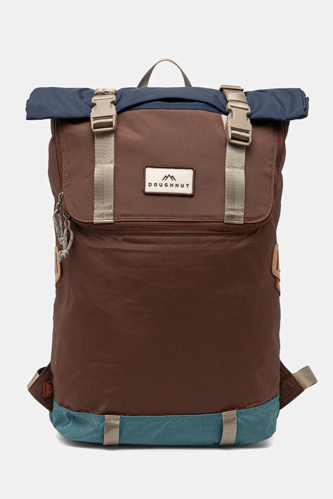 Doughnut rucsac Christopher Jungle culoarea maro, mare, uni, D195JG2-0016