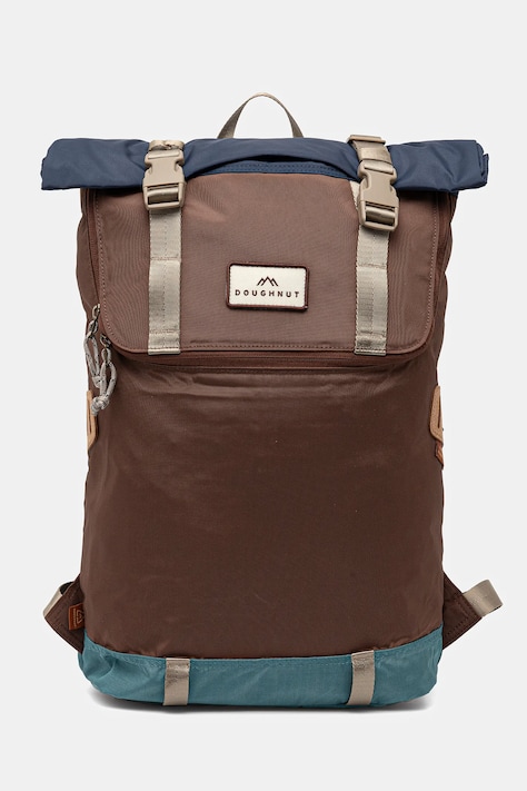 Doughnut rucsac Christopher Jungle culoarea maro, mare, uni, D195JG2-0016