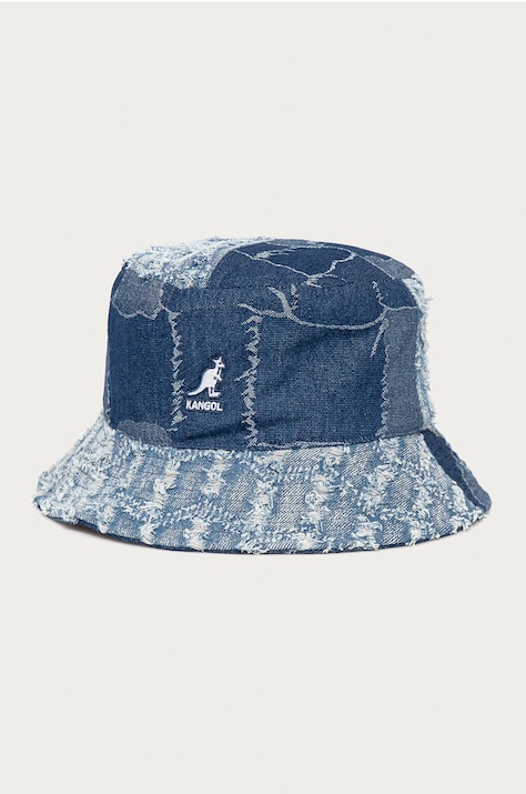 Kangol Kapelusz kolor granatowy bawełniany K5296.MB437-MB437