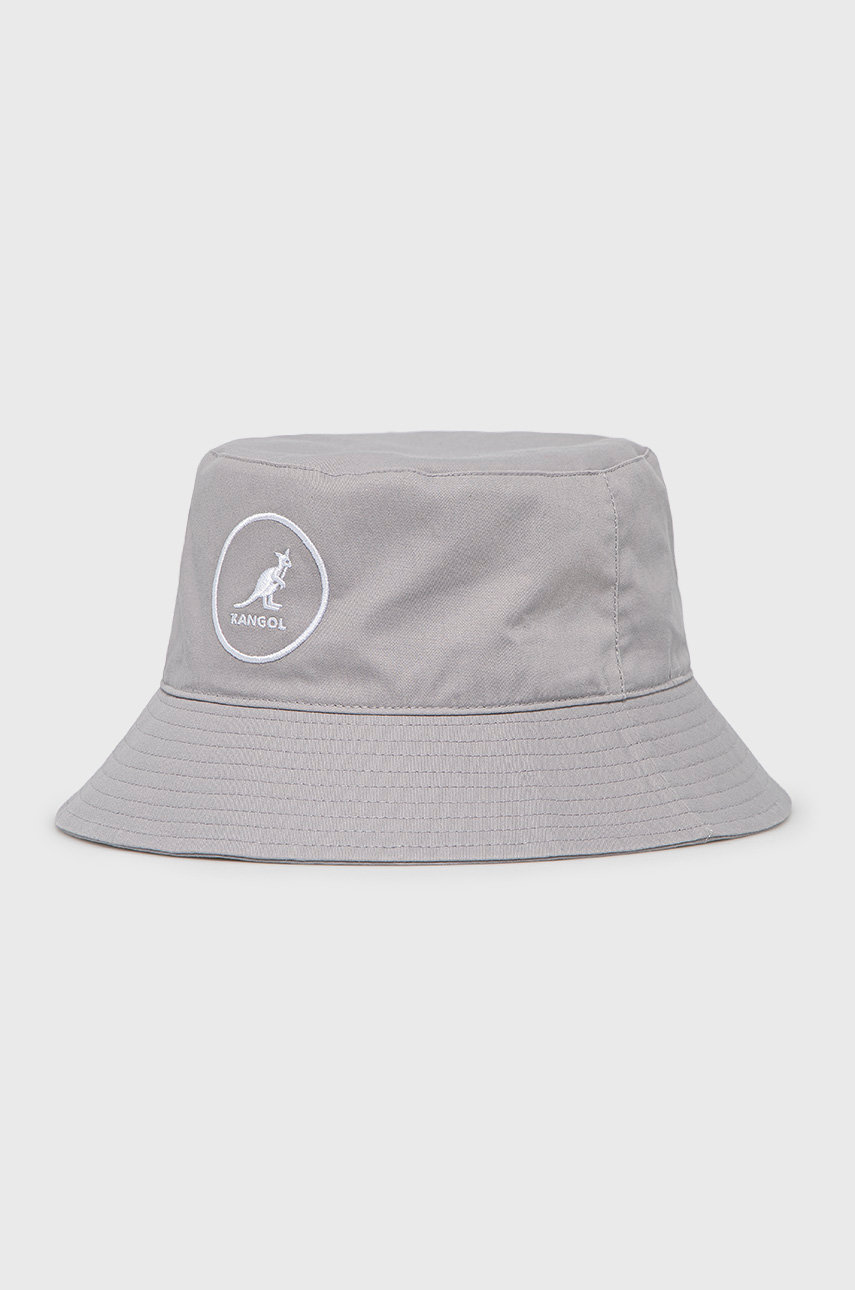 Kangol pălărie culoarea gri, bumbac K2117SP.LG044-LG044