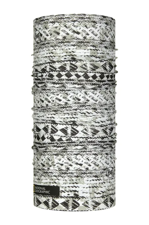 Šál komín Buff Zacate šedá farba, vzorovaný