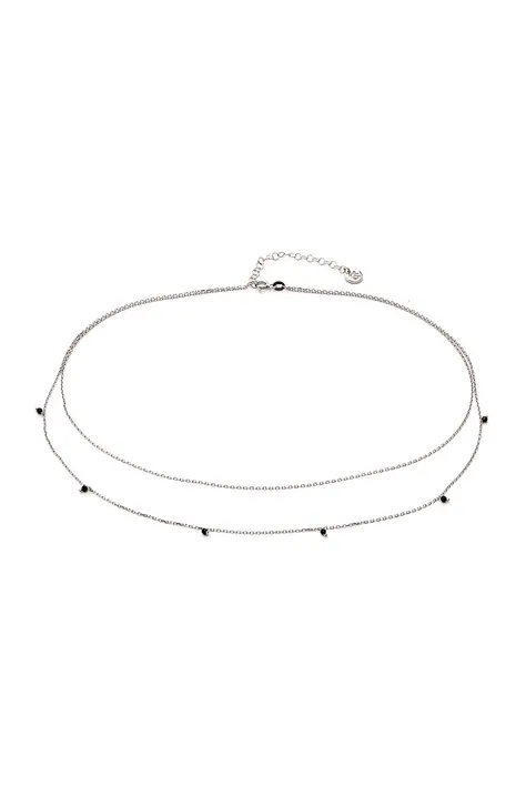 ANIA KRUK - Strieborný náhrdelník Oval