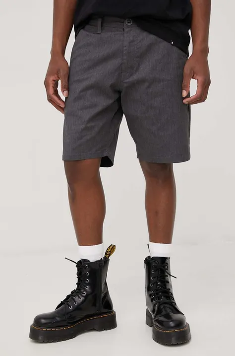 Kratke hlače Volcom za muškarce, boja: siva