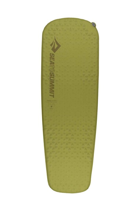 Στρώμα που φουσκώνει μόνο του Sea To Summit Camp Mat SI Large 198 x 64 cm χρώμα: πράσινο