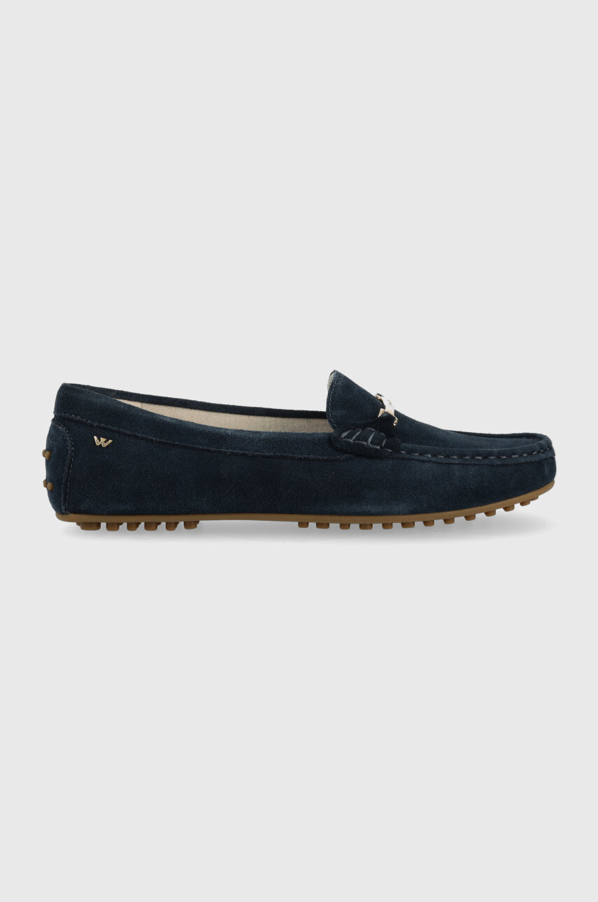 TODS: Mocassino in vernice con nappe e maxi suola in gomma a grana | Mocassini Tods Donna Nero