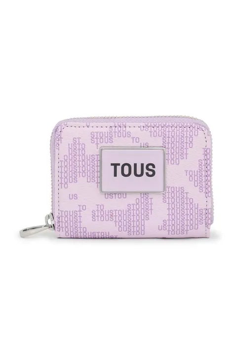 Peňaženka Tous dámska, fialová farba