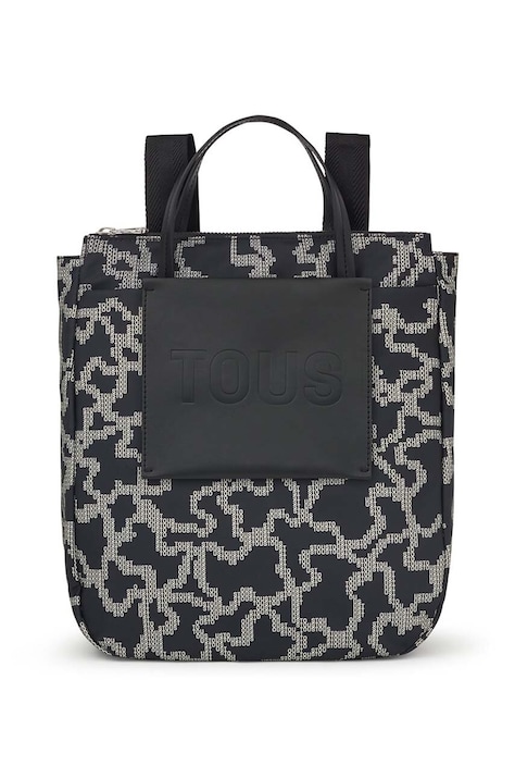 Tous rucsac femei, culoarea negru, mare, cu model 2001851551