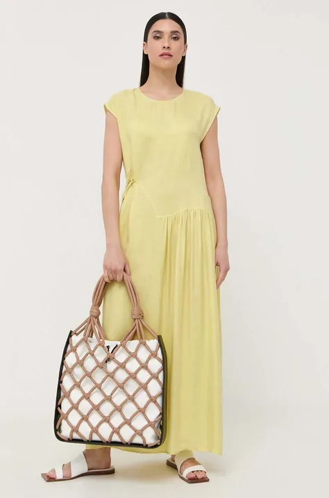 Φόρεμα Beatrice B χρώμα: κίτρινο