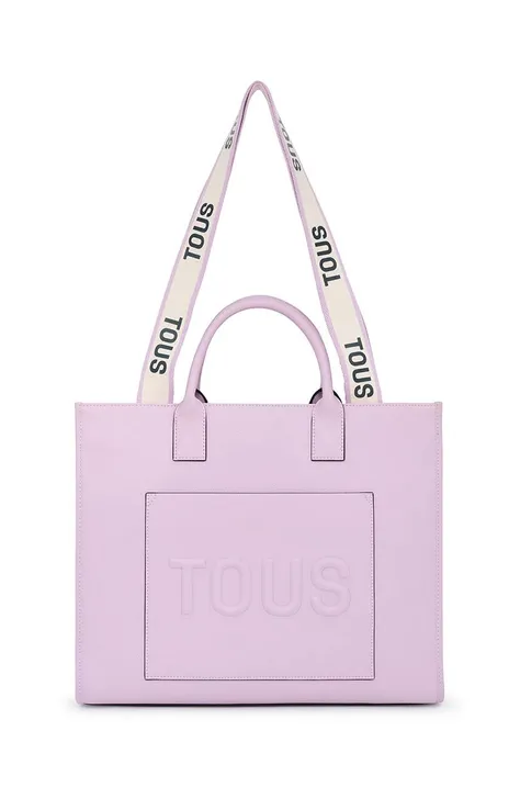 Τσάντα Tous χρώμα: μοβ