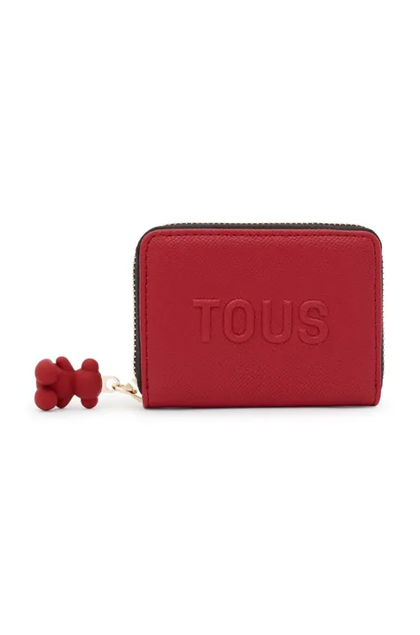 Peněženka Tous růžová barva, 2002024717