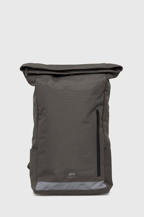 Lefrik rucsac ROLL REFLECTIVE culoarea verde, mare, neted