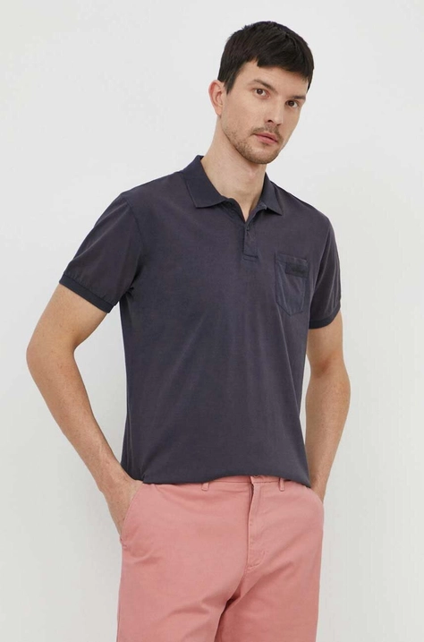 Bomboogie polo de bumbac neted