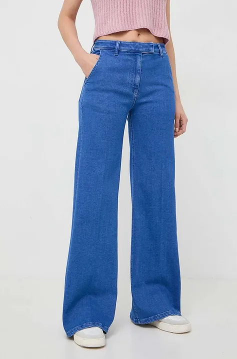 Liviana Conti jeansy damskie kolor niebieski