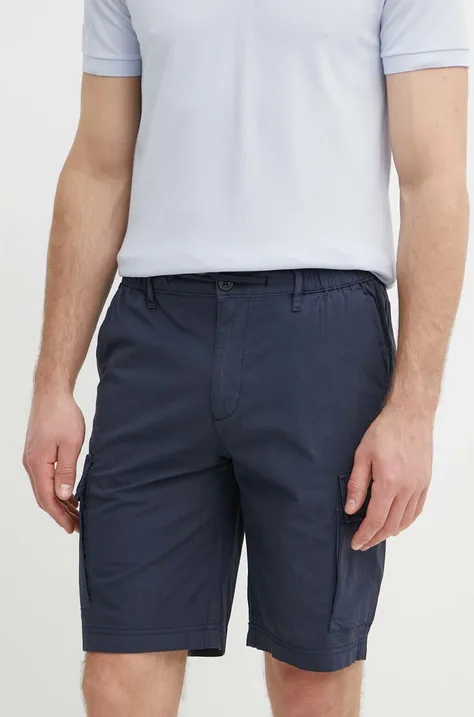 Kratke hlače Bomboogie moške, mornarsko modra barva, BMBITETCG1