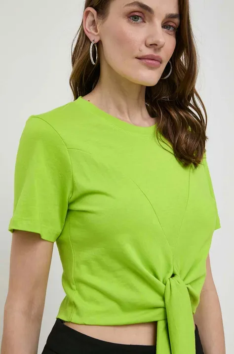 Tričko Silvian Heach dámsky, zelená farba