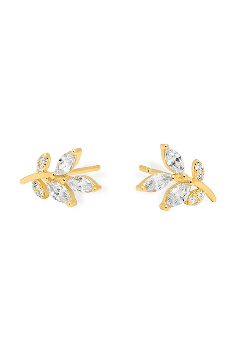 Pozlacené stříbrné náušnice ANIA KRUK HIPPIE SMVKC1942Z