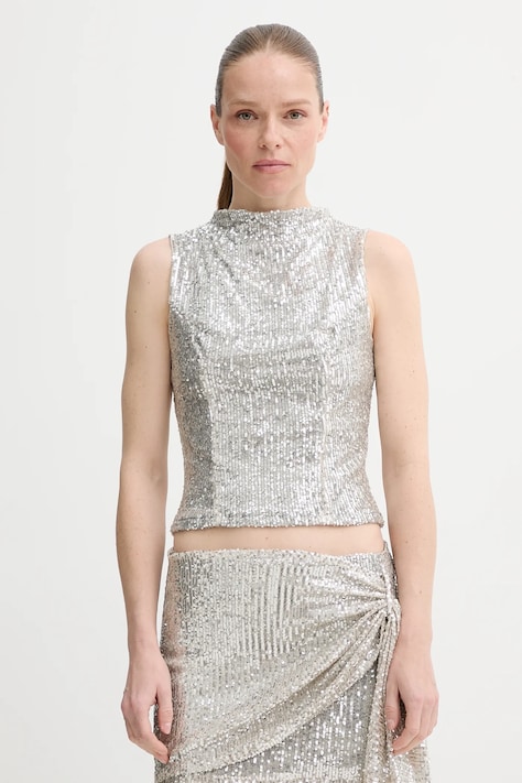 Halenka Alohas Carla dámská, zlatá barva, s aplikací, R100764