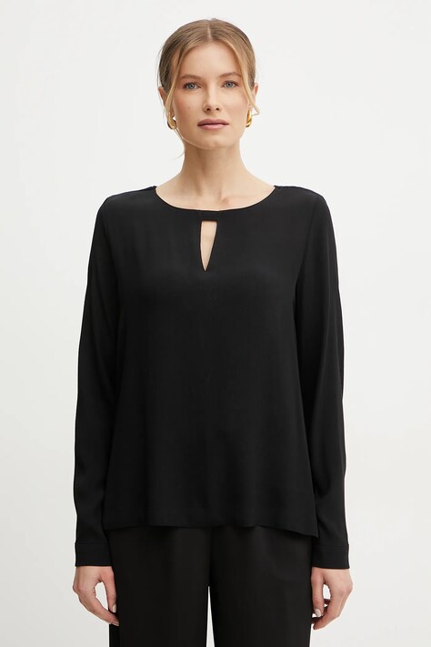 Silvian Heach bluza URTIM femei, culoarea negru, neted, GPP25427BL