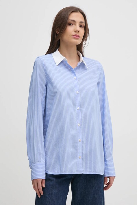 Mos Mosh camasa din bumbac femei, cu guler clasic, regular, 169410