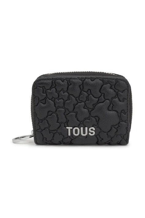 Tous portofel PUFFY BEAR femei, culoarea negru, 2002186451