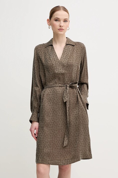 Šaty Mos Mosh zelená barva, mini, 168320