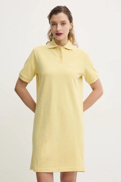 2NDDAY rochie din bumbac Sophia culoarea galben, mini, mulată, 2522227329