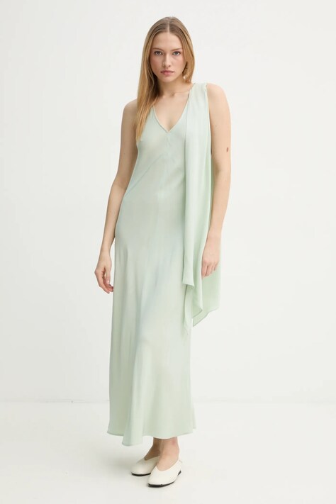 Day Birger et Mikkelsen rochie Brielle culoarea verde, maxi, evazată, DAY65243657