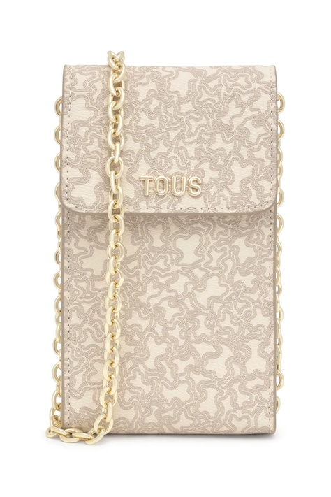 Θηκη κινητού Tous KAOS MINI LINES χρώμα: μπεζ, 2002183901