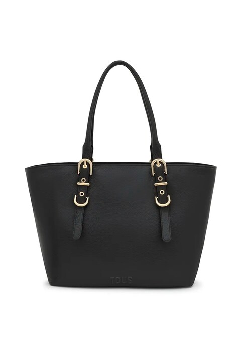 Кожаная сумочка Tous BUCKLES цвет чёрный 2002189451