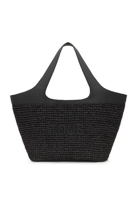 Tous poșetă LIRIO RAFIA culoarea negru, 2002205251