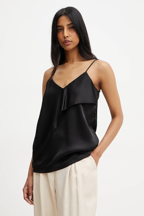 Silvian Heach bluză HAILENI femei, culoarea negru, uni, GPP25335TO