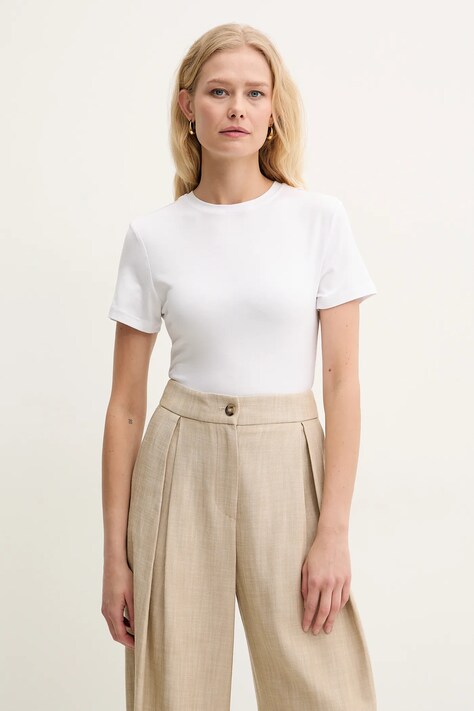 Silvian Heach tricou SIEGI femei, culoarea alb, GPP25092TS