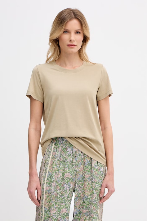 Kratka majica Mos Mosh ženska, zelena barva, 168520