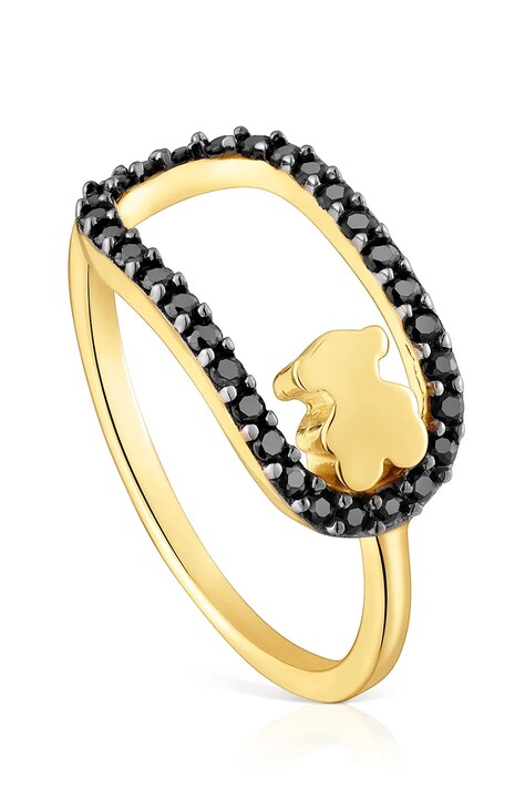 Tous pierścionek pozłacany 1004567414