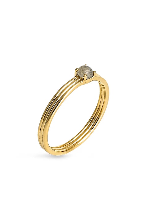 ANIA KRUK inel pentru femei placat cu aur DUO SMRPN2349Z