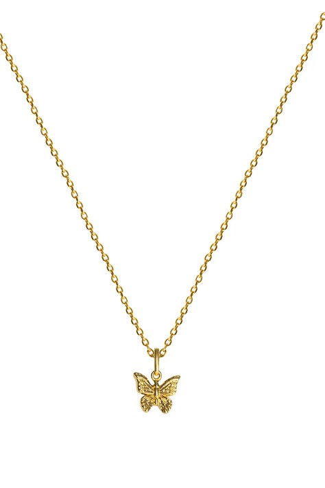 ANIA KRUK колие с висулка дамско от позлатено сребро без камък BELIEVE SMRNS2300Z